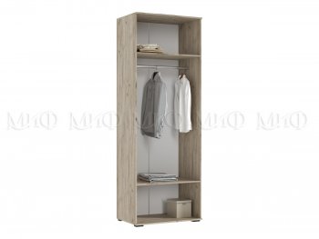 Шкаф 800 мм 2-х ств. Норд крафт серый/кашемир (Миф) в Арамиле - aramil.mebel-e96.ru