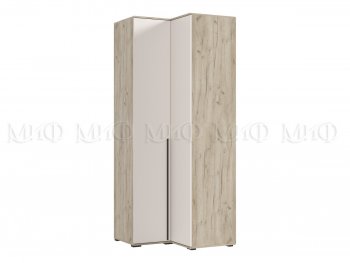 Шкаф угловой Норд крафт серый/кашемир (Миф) в Арамиле - aramil.mebel-e96.ru