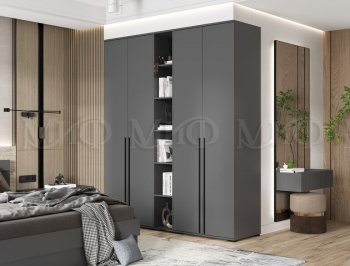 Шкаф Норд+ пенал открытый (Миф) в Арамиле - aramil.mebel-e96.ru