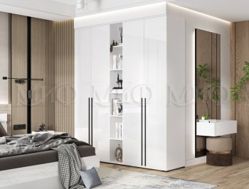 Шкаф Норд+ пенал открытый (Миф) в Арамиле - aramil.mebel-e96.ru
