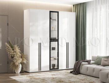 Шкаф Норд+ пенал со стеклом (Миф) в Арамиле - aramil.mebel-e96.ru