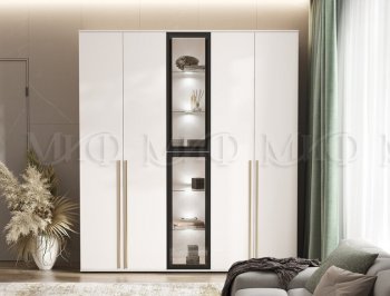 Шкаф Норд+ пенал со стеклом (Миф) в Арамиле - aramil.mebel-e96.ru