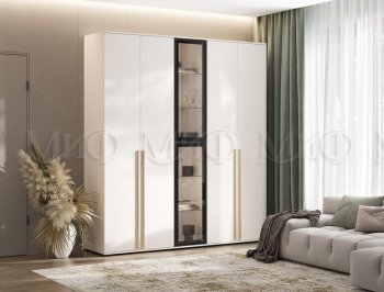 Шкаф Норд+ пенал со стеклом (Миф) в Арамиле - aramil.mebel-e96.ru