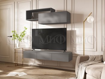 Стенка Норд-2 графит (Миф) в Арамиле - aramil.mebel-e96.ru