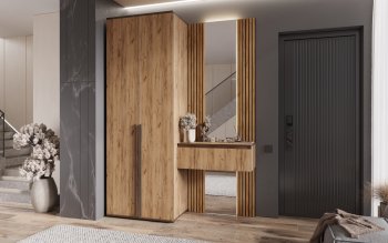 Шкаф 800+Тумба с зеркалом Норд (Миф) в Арамиле - aramil.mebel-e96.ru