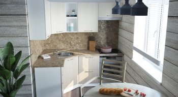 Кухонный гарнитур Ольга оптима 4 1400х2000 мм (Герда) в Арамиле - aramil.mebel-e96.ru