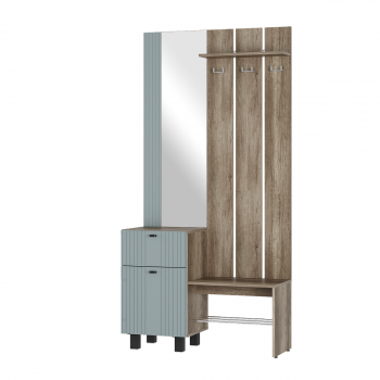 Прихожая Олива шарли бриз софт, модульная (БТС) в Арамиле - aramil.mebel-e96.ru