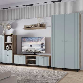 Тумба под ТВ Олива ТБ-09 шарли бриз (БТС) в Арамиле - aramil.mebel-e96.ru