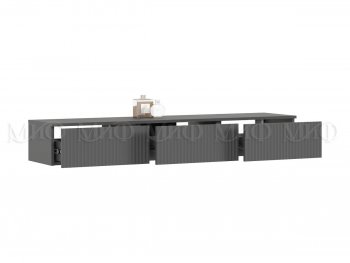 Стенка Оскар комп.2 графит (Миф) в Арамиле - aramil.mebel-e96.ru