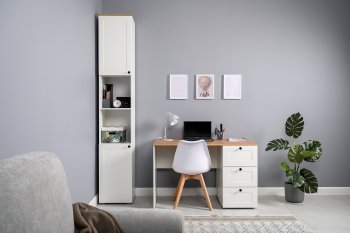Набор детской мебели Остин белый, модульный (Моби) в Арамиле - aramil.mebel-e96.ru
