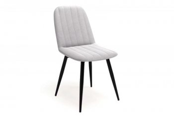 Стул Остин полоса, велюр Ultra Dove (светло-серый), (4шт) (Вудман) в Арамиле - aramil.mebel-e96.ru