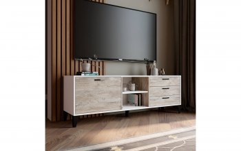 Тумба ТВ Парус-9 (Текс) в Арамиле - aramil.mebel-e96.ru