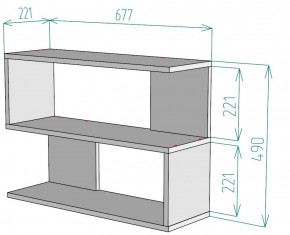 Полка S29 (ДВ) в Арамиле - aramil.mebel-e96.ru