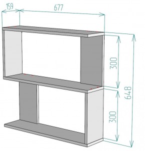 Полка S31 (Белый) в Арамиле - aramil.mebel-e96.ru