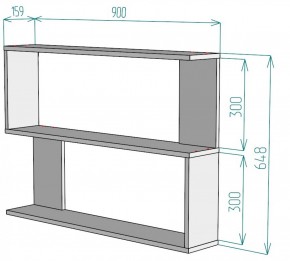 Полка S32 (ДМ) в Арамиле - aramil.mebel-e96.ru