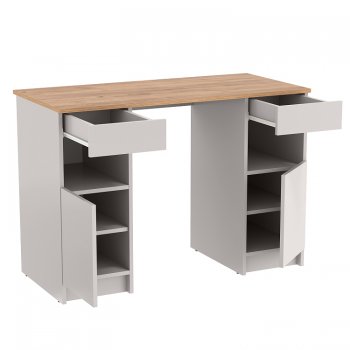 Стол письменный 89.14 Прайм (с тумбами) (Олмеко) в Арамиле - aramil.mebel-e96.ru