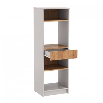 Стеллаж 89.20 Прайм (низкий с ящиком) (Олмеко) в Арамиле - aramil.mebel-e96.ru