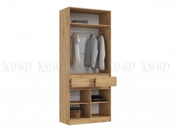 Шкаф 1000 мм Роджина крафт/изумруд (Миф) в Арамиле - aramil.mebel-e96.ru