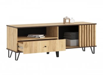 Тумба ТВ (1500) Роджина дуб крафт (Миф) в Арамиле - aramil.mebel-e96.ru