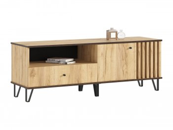 Тумба ТВ (1500) Роджина дуб крафт (Миф) в Арамиле - aramil.mebel-e96.ru