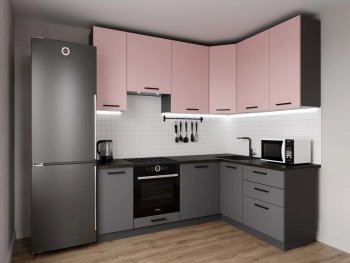 Угловой кухонный гарнитур Роза 2200*1600 мм Sanvut в Арамиле - aramil.mebel-e96.ru