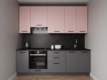 Кухонный гарнитур Роза 2400 мм Sanvut в Арамиле - aramil.mebel-e96.ru