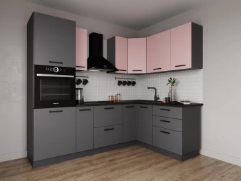 Угловой кухонный гарнитур Роза 2400*1600 мм Sanvut в Арамиле - aramil.mebel-e96.ru