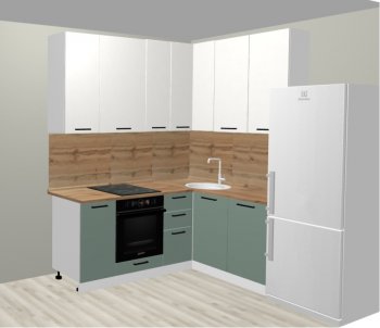 Кухонный гарнитур угловой 2000*1400 мм (Санвут) в Арамиле - aramil.mebel-e96.ru