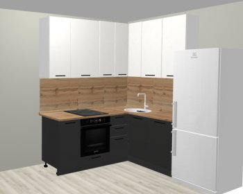 Кухонный гарнитур угловой 2000*1400 мм (Санвут) в Арамиле - aramil.mebel-e96.ru