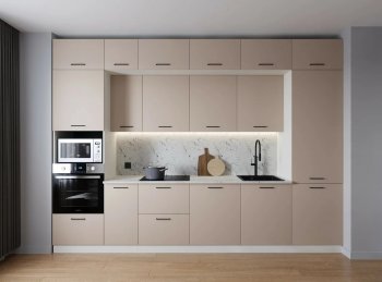 Кухонный гарнитур Шампань 3400 мм (Санвут) в Арамиле - aramil.mebel-e96.ru