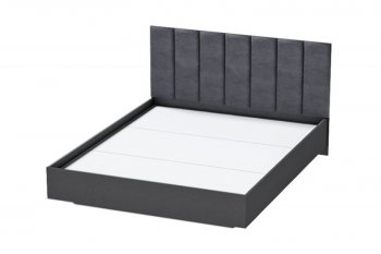 Кровать Шарм (арт.031М1) настил, Антрацит (Диал) в Арамиле - aramil.mebel-e96.ru | фото