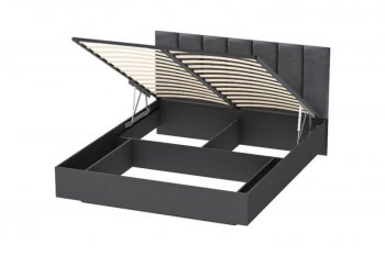 Кровать с подъемным механизмом Шарм (арт.031М1) Антрацит (Диал) в Арамиле - aramil.mebel-e96.ru | фото