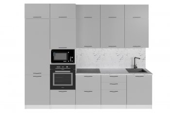 Кухонный гарнитур Шелли макси 3000 мм (Герда) в Арамиле - aramil.mebel-e96.ru