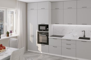 Кухонный гарнитур Шелли макси 3000 мм (Герда) в Арамиле - aramil.mebel-e96.ru