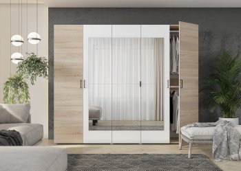 Шкаф распашной 5ств 2500 (Гор) в Арамиле - aramil.mebel-e96.ru