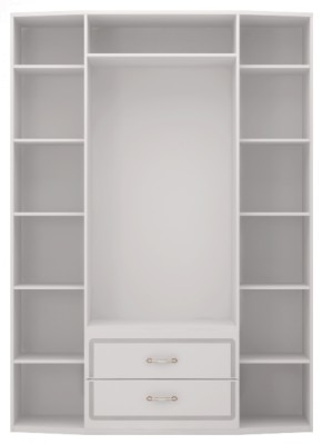 Шкаф для одежды 4-х дв.с ящиками Виктория 2  с зеркалами в Арамиле - aramil.mebel-e96.ru