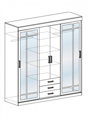 Шкаф-купе Лидер 2К 1700 мм (СтендМ) в Арамиле - aramil.mebel-e96.ru