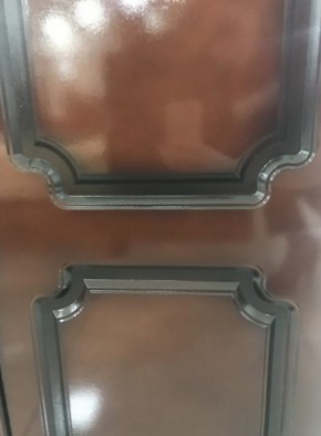 Шкаф 1600 мм ШК-4 с 2 зерк. ЛАК Орех Тёмный (БМ) в Арамиле - aramil.mebel-e96.ru