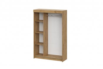 Шкаф-купе ШКП-7 1300 мм ясень анкор (СВ) в Арамиле - aramil.mebel-e96.ru