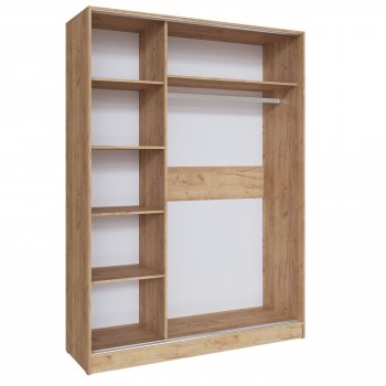Шкаф-купе Стиль-2 1600 мм крафт/кашемир (Текс) в Арамиле - aramil.mebel-e96.ru