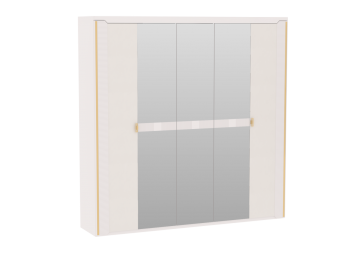 Спальный гарнитур Сиде Белый, модульный (СБК) в Арамиле - aramil.mebel-e96.ru
