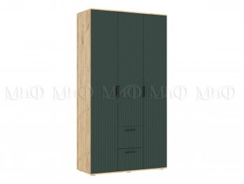 Шкаф 1200 мм Сильвия, крафт/грин (Миф) в Арамиле - aramil.mebel-e96.ru