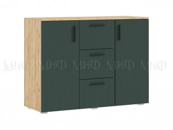Комод Сильвия, крафт/грин (Миф) в Арамиле - aramil.mebel-e96.ru