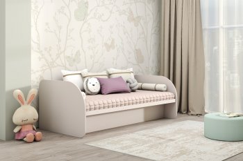 Кровать с подъемным механизмом Сказка, кашемир (Зарон) в Арамиле - aramil.mebel-e96.ru
