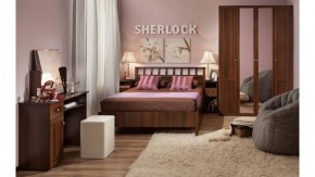 Спальня Шерлок орех орех шоколадный в Арамиле - aramil.mebel-e96.ru