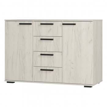 Комод Стандарт №2 NEW крафт белый  (БТС) в Арамиле - aramil.mebel-e96.ru