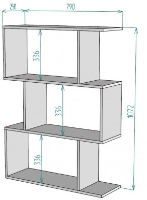 Стеллаж S53 (ДМ) в Арамиле - aramil.mebel-e96.ru