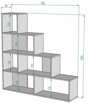 Стеллаж S65 (Белый) в Арамиле - aramil.mebel-e96.ru