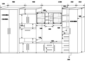 Стенка Вега 2 в Арамиле - aramil.mebel-e96.ru