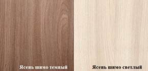 Стол компьютерный ПКС-4 (Ясень шимо тёмный/светлый) в Арамиле - aramil.mebel-e96.ru
